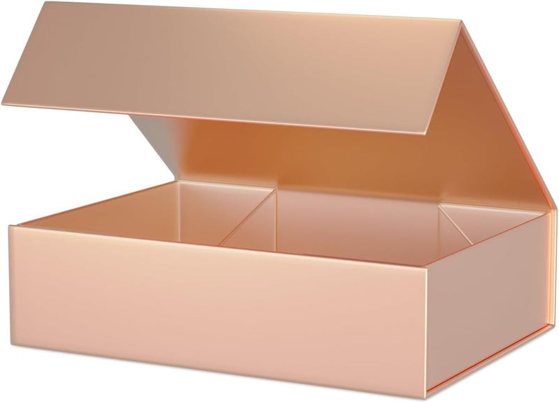 ROSTELACK Gift Boxes 11.9" x 8.5" x 3.3" with Magnetic Closure Lid Boex for Presents,Bridesmaid Gifts Box,Cute Box,Birthday Boxs,Luxury for Gift Packaging, Magnetic Gifts Boxe for Wrapping - Image 1